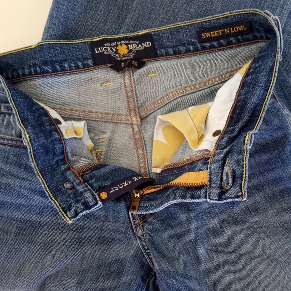 Lucky Brand Sweet N Low Boot Cut Jeans Women's Size 2/26 - Picture 13 of 14